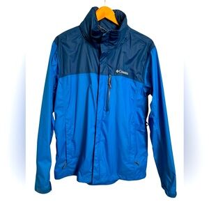 Columbia jacket size Medium blue on blue